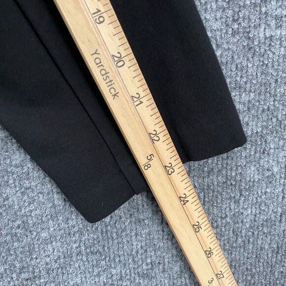 Talbots Blazer Jacket Womens 16WP Black Full Zip Long Sleeve Office Evening - Picture 9 of 10